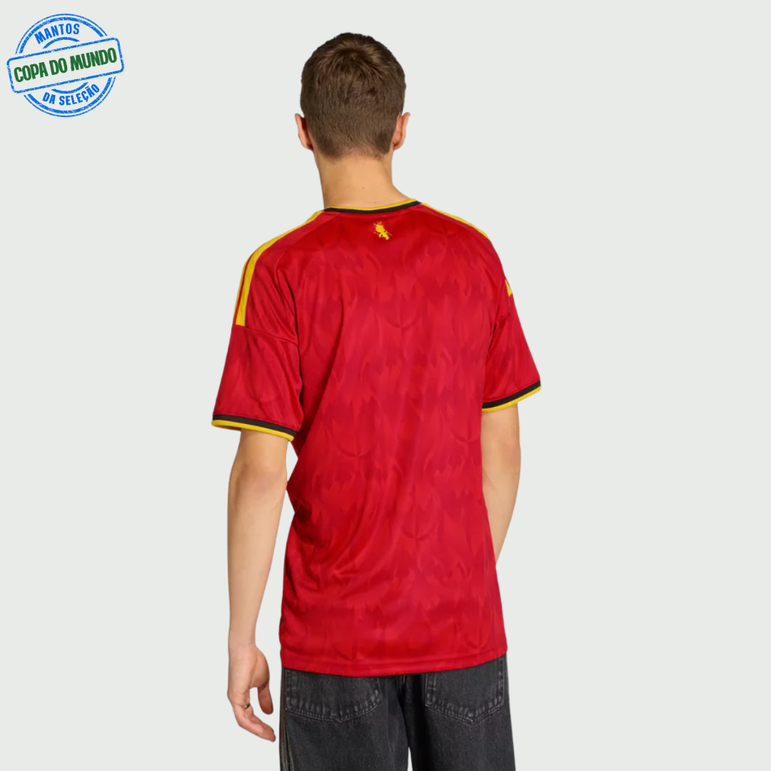 Camisa Bélgica Copa do Mundo 2026