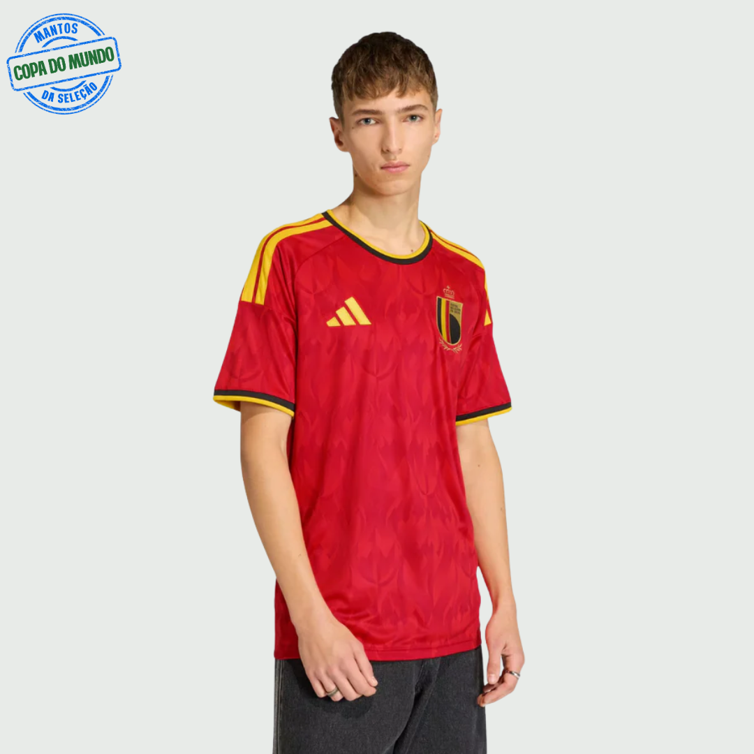 Camisa Bélgica Copa do Mundo 2026